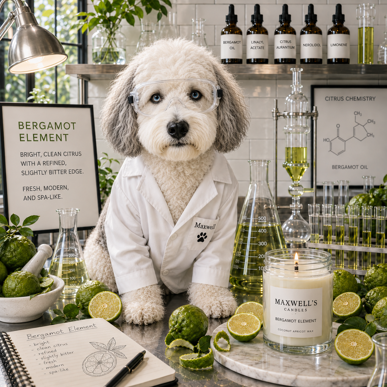 Maxwell with Bergamot Element