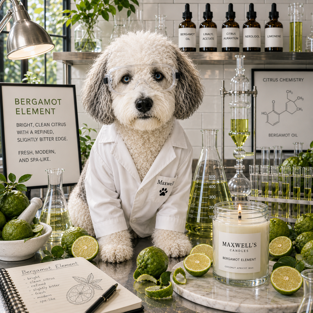 Maxwell with Bergamot Element