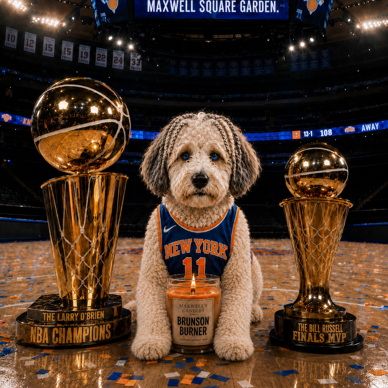 Maxwell with Brunson Burner