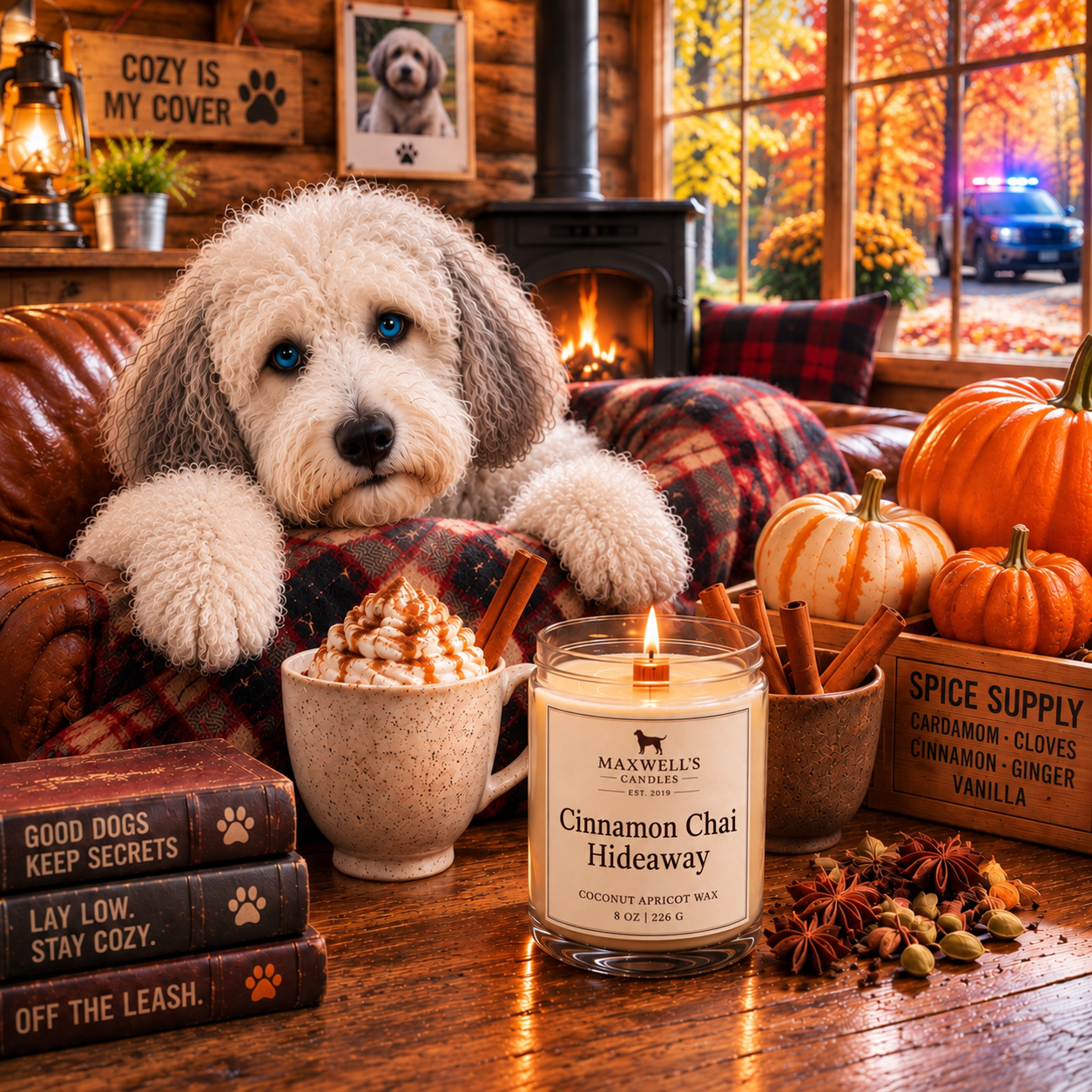 Maxwell with Cinnamon Chai Hideaway