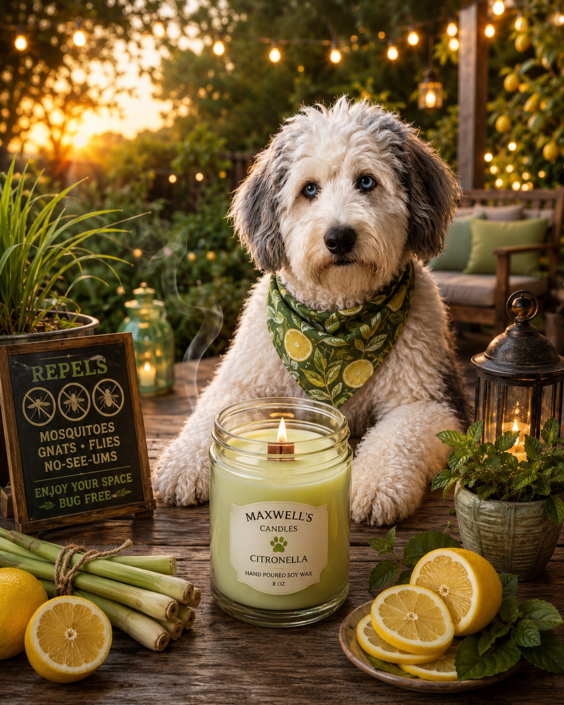 Maxwell with Citronella