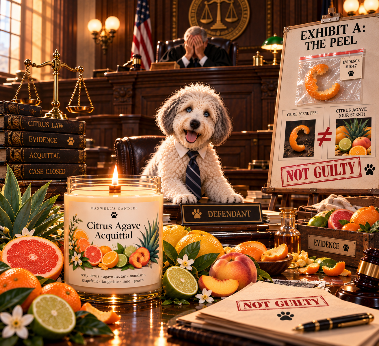 Maxwell with Citrus Agave Acquittal