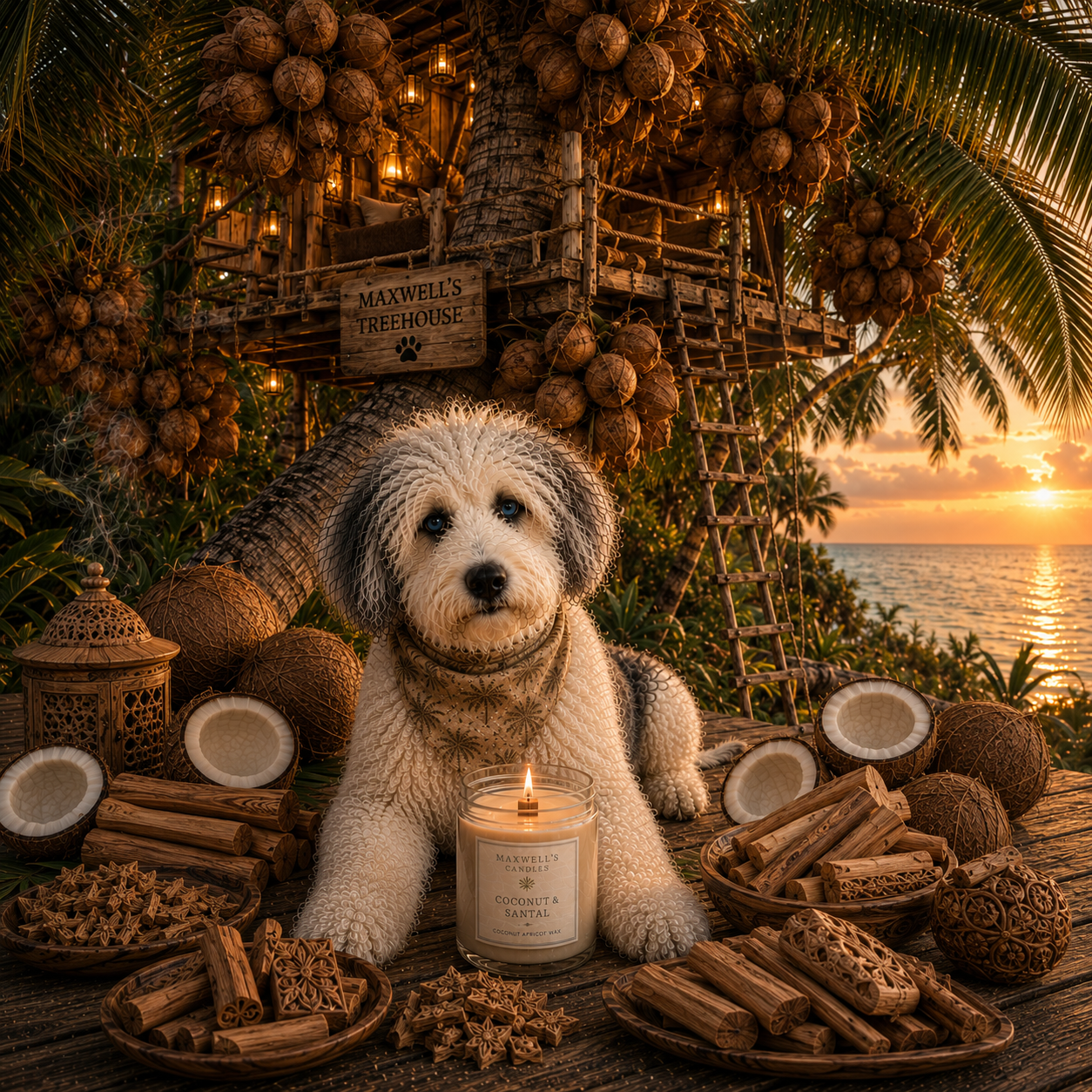 Maxwell with Coconut and Santal