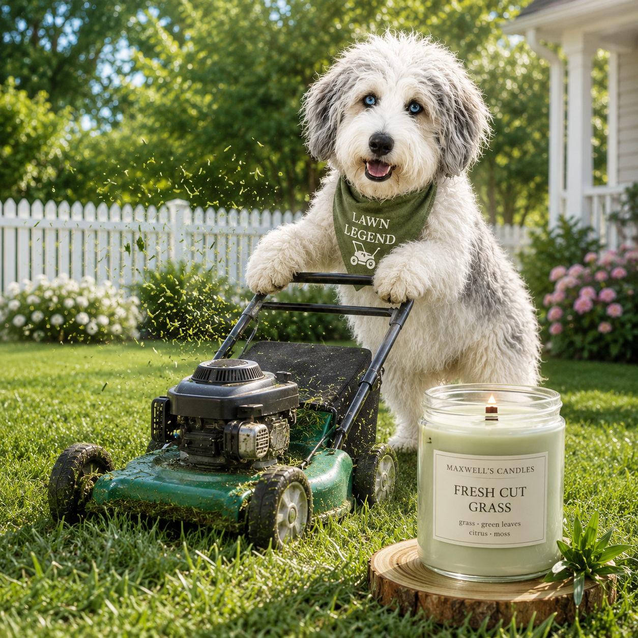 Maxwell with Fresh Cut Grass