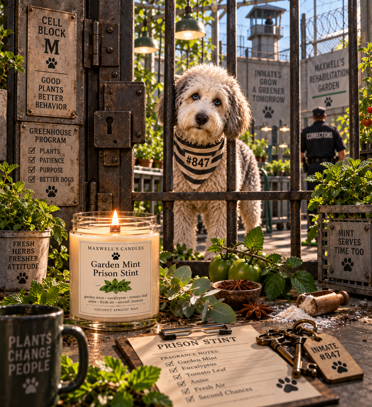 Maxwell with Garden Mint Prison Stint