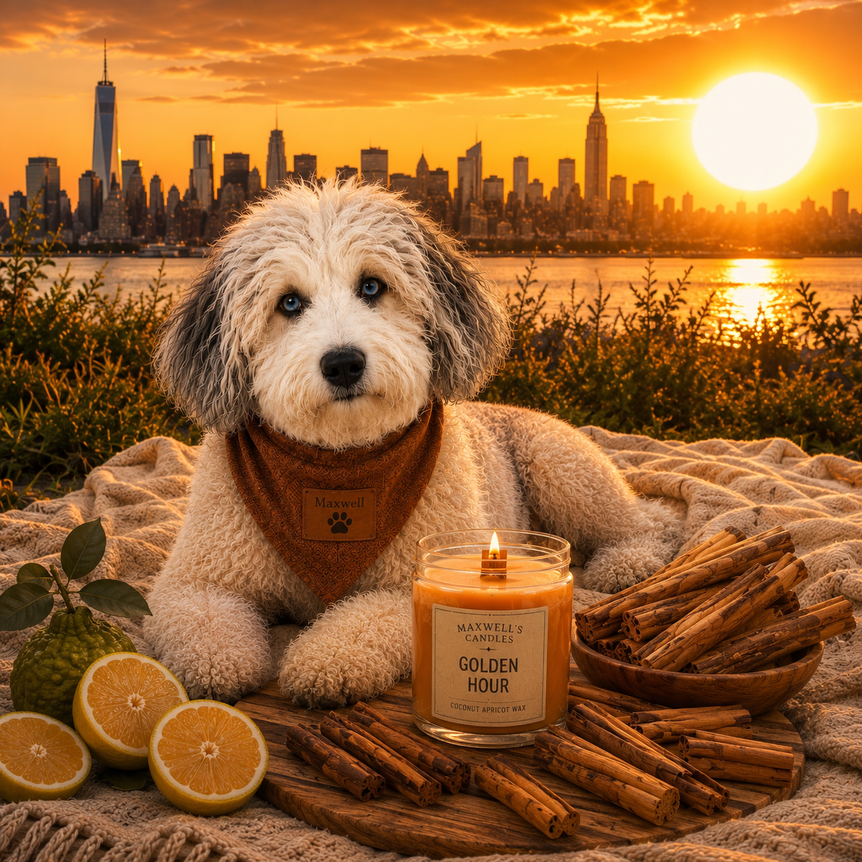 Maxwell with Golden Hour