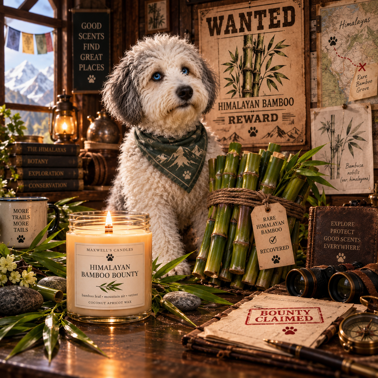 Maxwell with Himalayan Bamboo Bounty