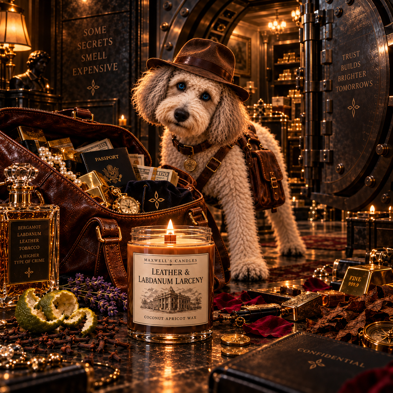 Maxwell with Leather & Labdanum Larceny
