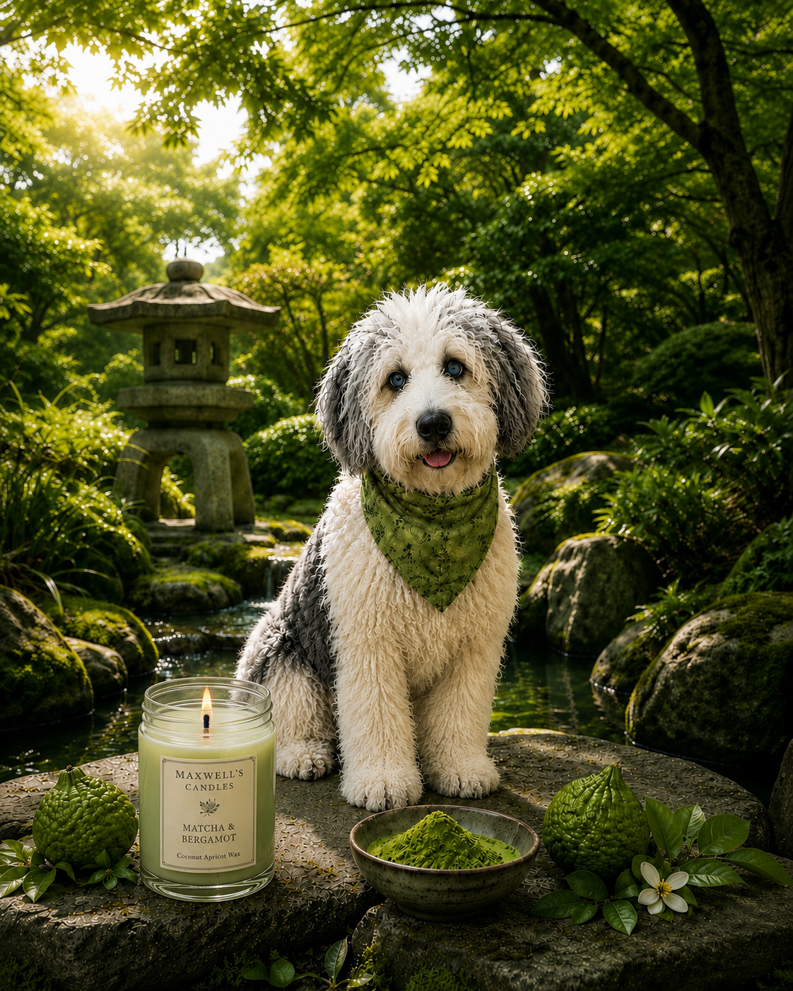 Maxwell with Matcha and Bergamot