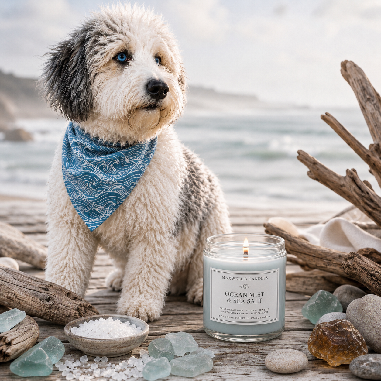 Maxwell with Ocean Mist and Sea Salt