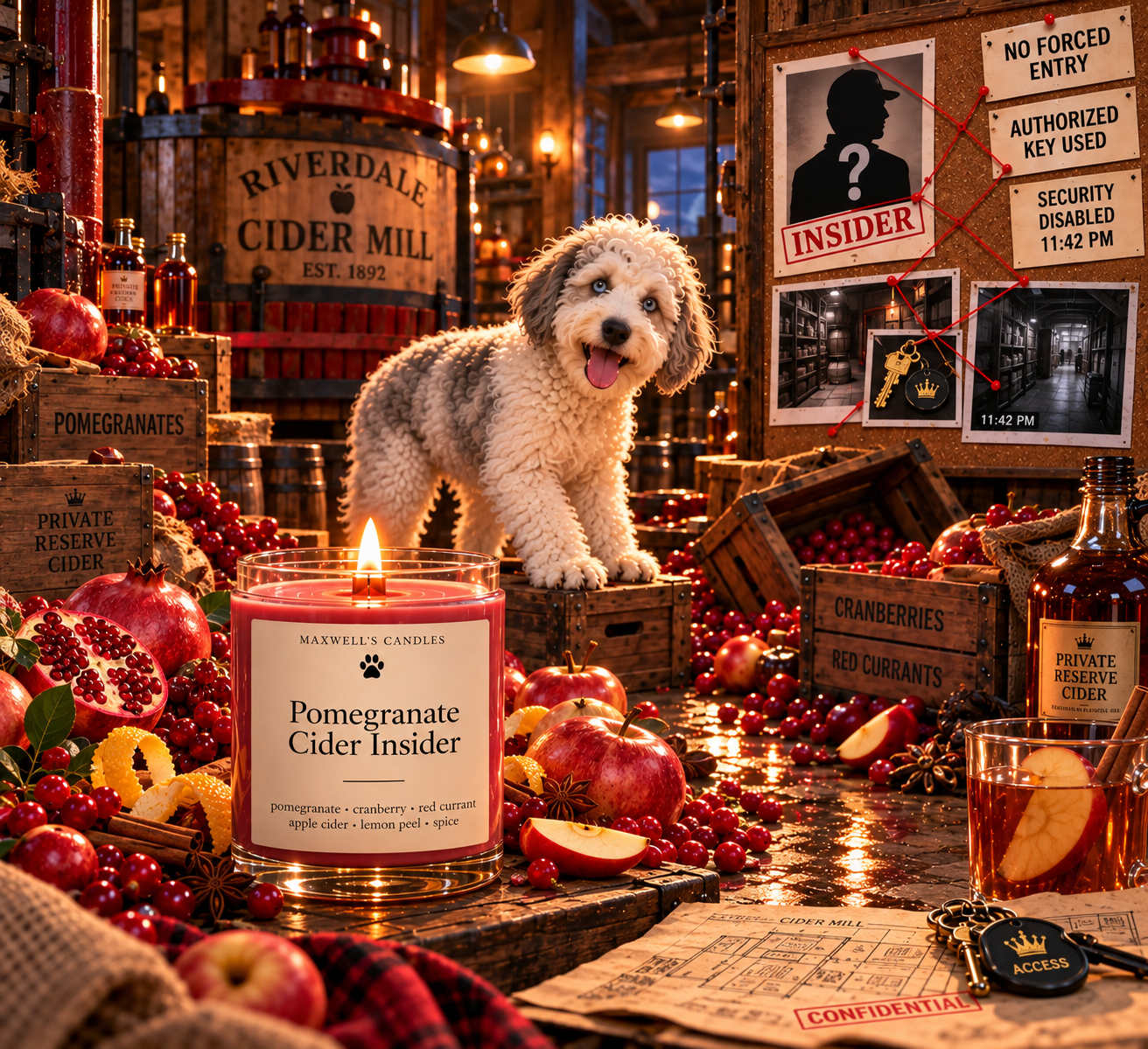 Maxwell with Pomegranate Cider Insider