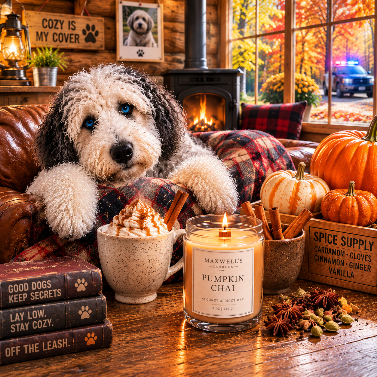 Maxwell with Pumpkin Chai