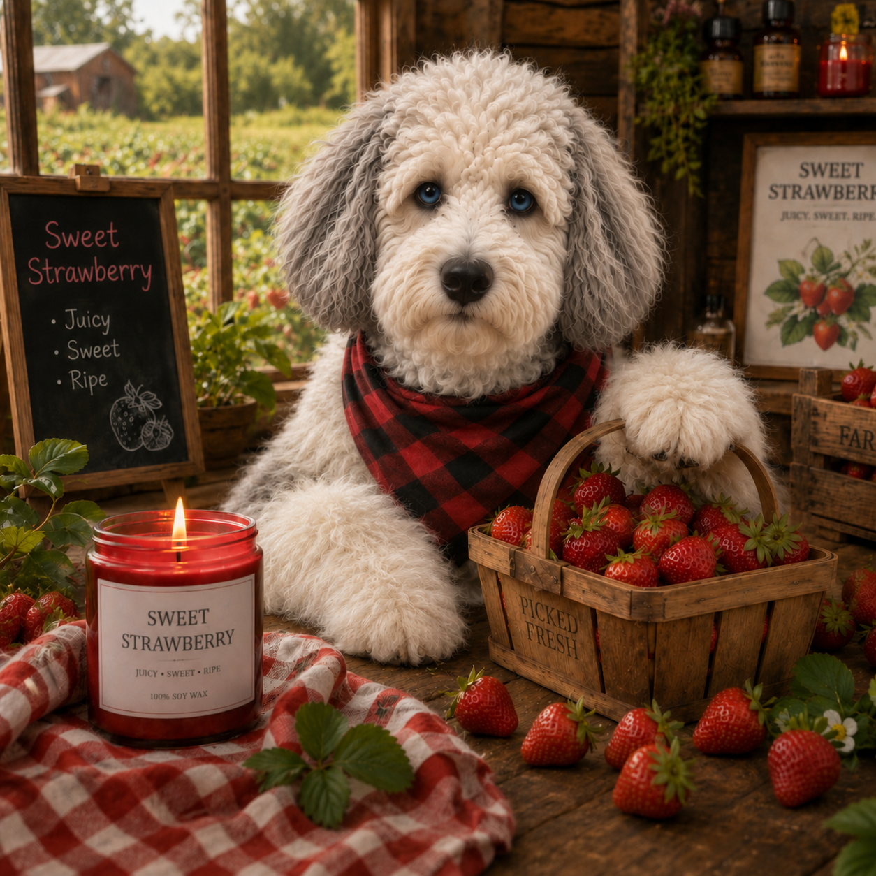 Maxwell with Sweet Strawberry