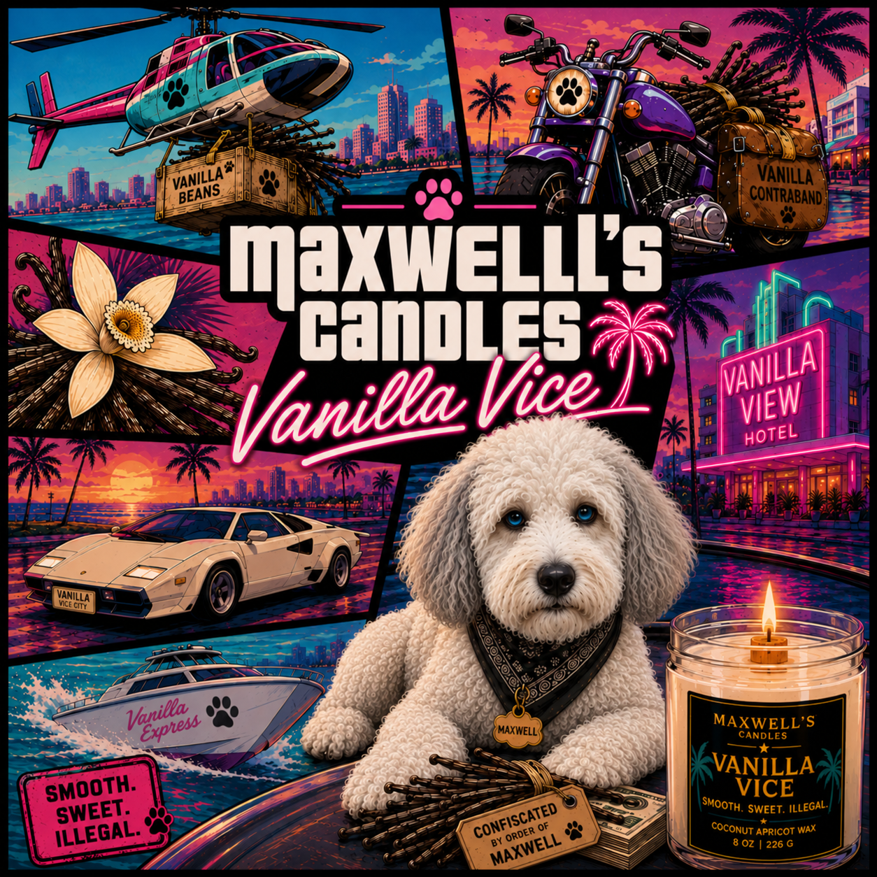 Maxwell with Vanilla Vice