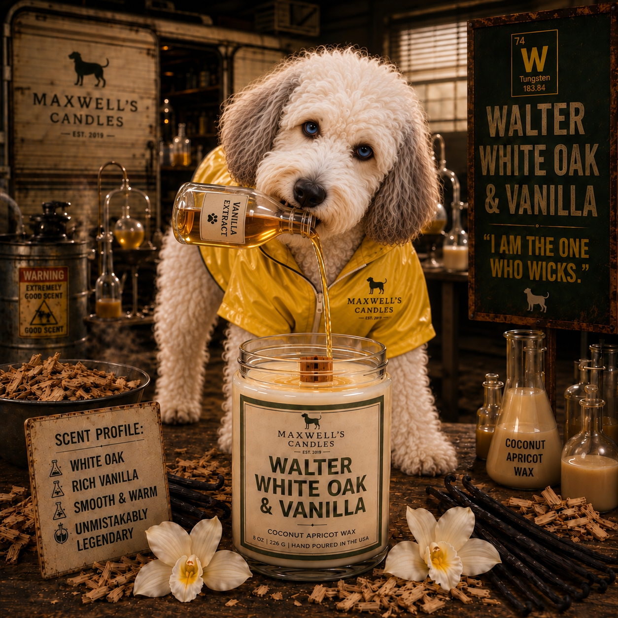 Maxwell with Walter White Oak and Vanilla