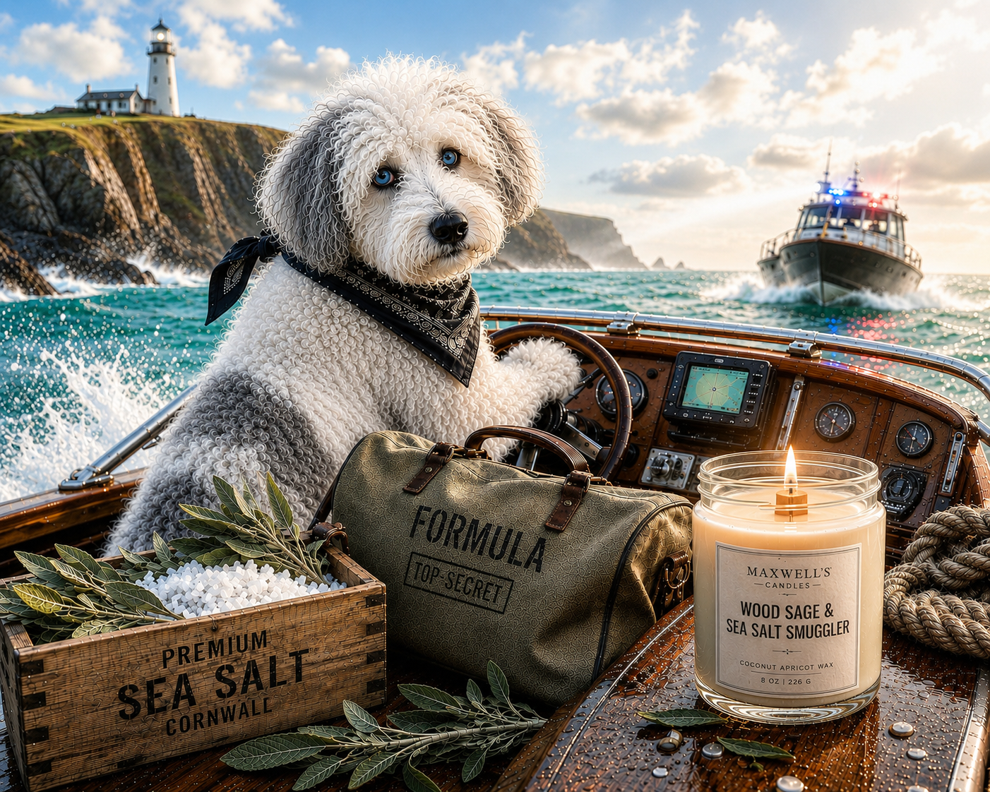 Maxwell with Wood Sage & Sea Salt Smuggler